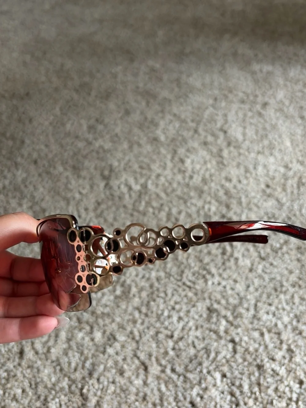 Retro cute summer sunglasses